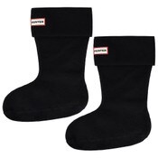 Wholesale - MED. KIDS BLACK BOOT SOCKS - RECYCLED FLEECE C/P 24, UPC: 5054916990646
